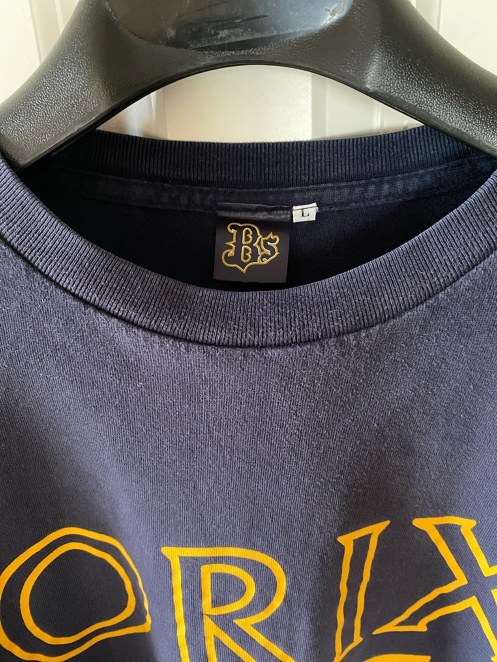 Ichiro #51 ORIX Buffaloes Japan Baseball T-Shirt Mens L Navy Blue Vintage Style - Picture 12 of 14